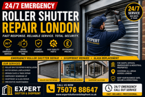 Emergency Roller Shutter Repair in London – 24/7 Commercial Shutter Services